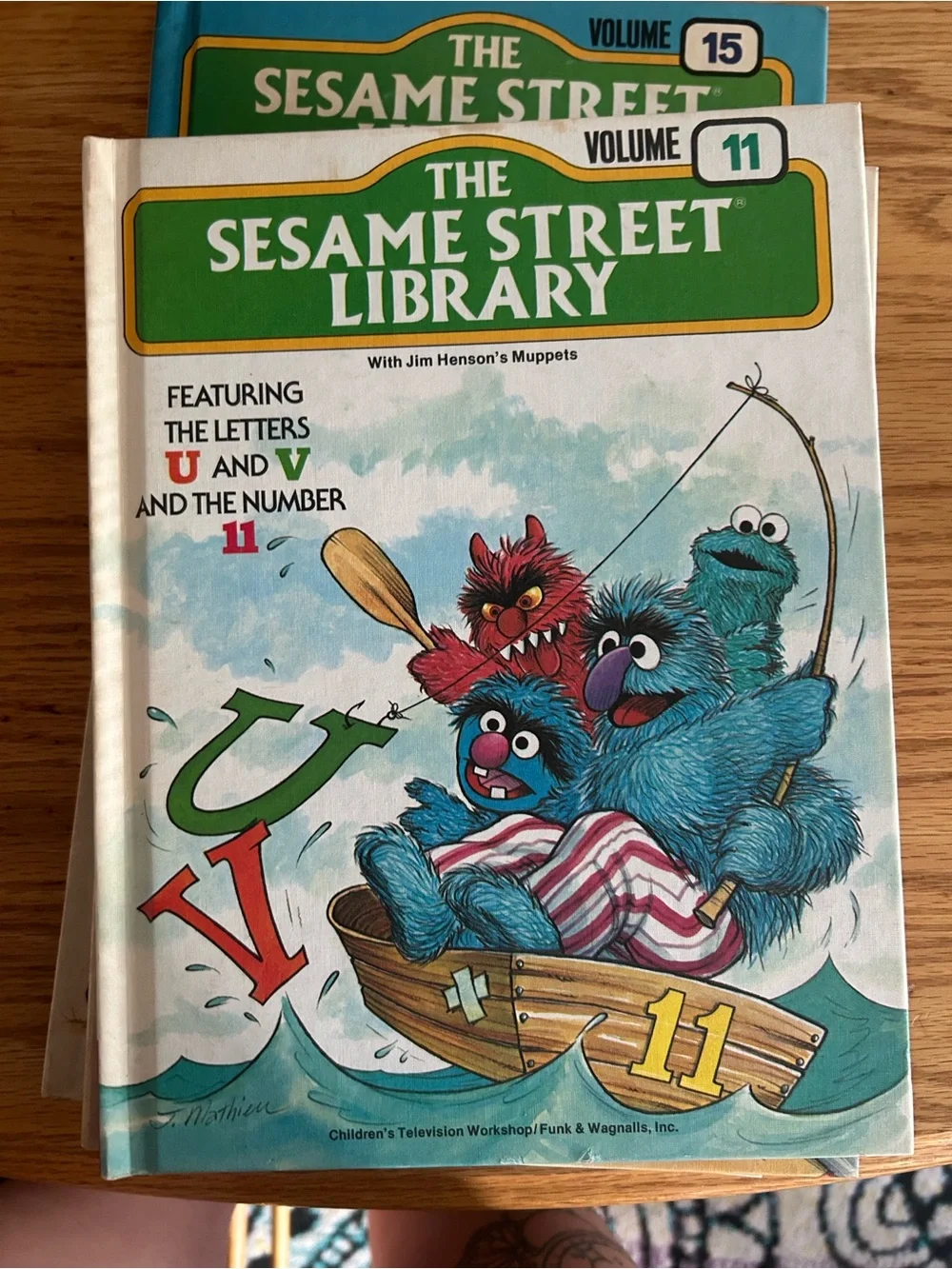 Vintage Sesame Street Library Volume 1-15 Complete Set